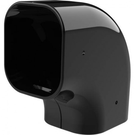 Tecnosystemi platte bocht 90° Excellens zwart CP72