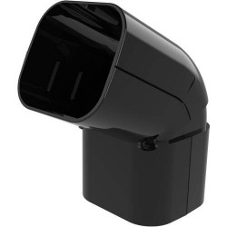 Tecnosystemi buiten bocht Excellens zwart 90°-135° CAS72