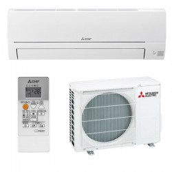 Airco Multi Split - Mitsubishi MXZ-2HA50VF + 2 x MUZ-HR35VF - vermogen 5.0 KW - incl. installatie