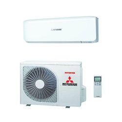 Airco Split Unit - Mitsubishi Heavy industries SRC20ZS-W + SRK20ZS-WF - vermogen 2.0 KW - incl. installatie