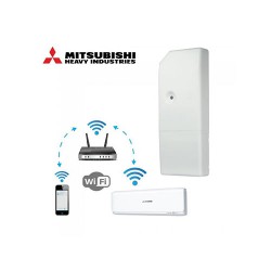 Airco Split Unit - Mitsubishi Heavy industries SRC20ZS-W + SRK20ZS-WF - vermogen 2.0 KW - incl. installatie
