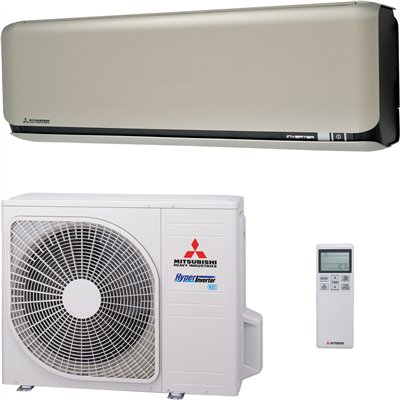 Mitsubishi Heavy industries SRC25ZSX-W + SRK25ZSX-WF- Titanium - vermogen 2.5 KW - Airco Split Unit - incl. installatie