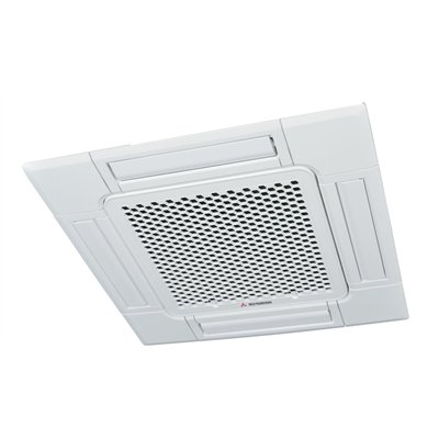 Cassette single-split set FDT40VH 4,0 kW inclusief paneel en bedrade wandbediening