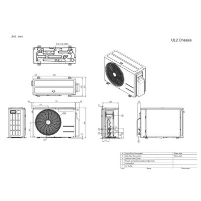 Airco Split Unit - LG Artcool Gallery Special - vermogen 3.5 kW - incl. installatie